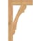 Ekena Millwork Olympic Block Smooth Bracket, Western Red Cedar, 3 1/2"W x 18"D x 30"H BKT04X18X30OLY05SWR - alternate 2